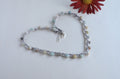 Amazonite Crochet Necklace: Beaded Boho Choker
