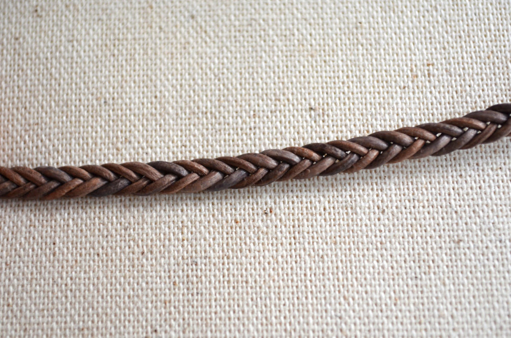 Baroque Edison Pearl Necklace on Braided Leather, Pink Pearl Pendant 12x15 mm, Organic Shape, Minimalist Statement, 16” + Extender